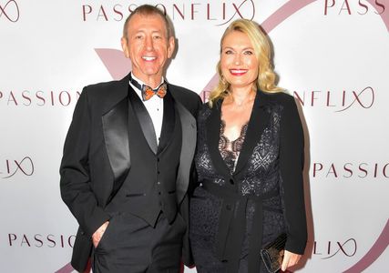 Bill Thorpe and Tosca Musk at the Los Angeles premiere of 
