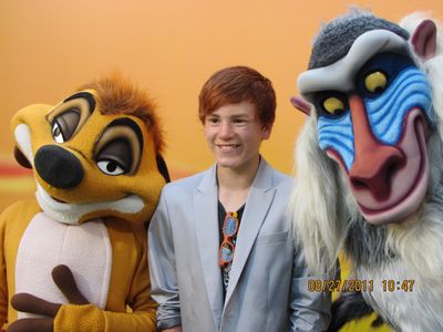 Lion King 3d Premiere Justin Tinucci- El Capitan Theatre September 2011