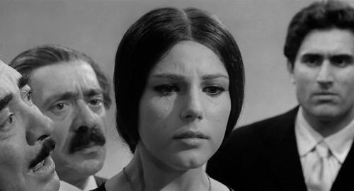Lando Buzzanca, Stefania Sandrelli, Umberto Spadaro, and Saro Urzì in Seduced and Abandoned (1964)