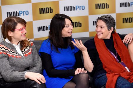 Illeana Douglas, Joey Soloway, and Jessie Kahnweiler at an event for The IMDb Studio at Sundance (2015)