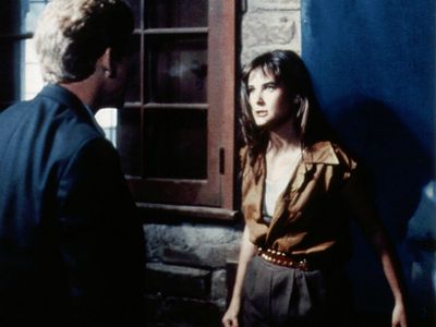 Demi Moore and James Davidson in Parasite (1982)