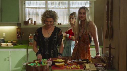 Lucy Currey, Jessica Grace Smith, and Lily Powell in Westside (2015)