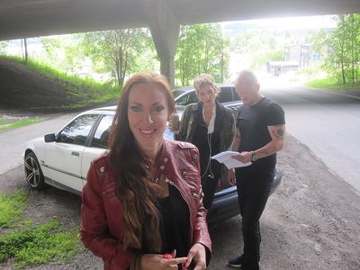 Mette Holt, Cecilia Black, and Francis Gamble in Sjelens Speil (2015)