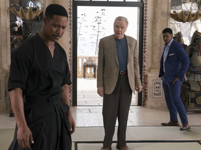 Jon Voight, Pooch Hall, and Brian White in Ray Donovan (2013)