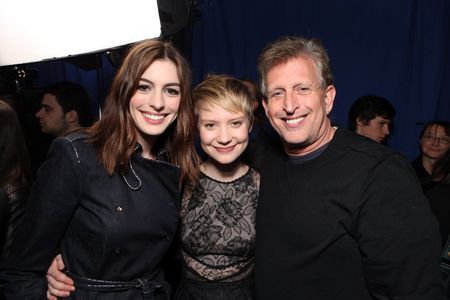 Anne Hathaway, Joe Roth, and Mia Wasikowska at an event for Alice in Wonderland (2010)