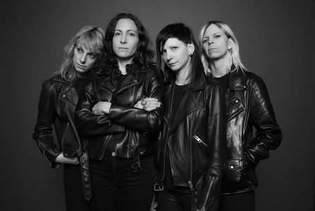 Agender - Post-punk band - (L-R) Sara Rivas, Romy Hoffman, Cristy Michel & Christy Greenwood