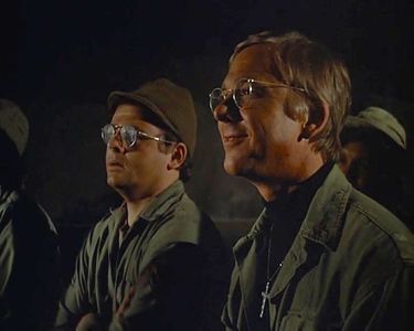 Gary Burghoff and William Christopher in M*A*S*H (1972)