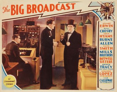 Stuart Erwin and Donald Novis in The Big Broadcast (1932)