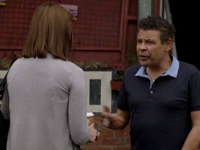 Craig Charles and Kate Ford in Coronation Street (1960)