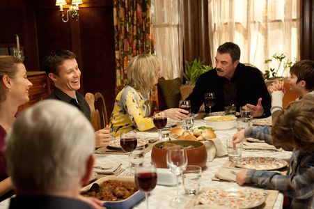 Tom Selleck, Bridget Moynahan, Amy Carlson, Will Estes, Sami Gayle, and Andrew Terraciano in Blue Bloods (2010)
