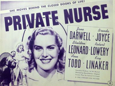 Jane Darwell and Robert Lowery in Private Nurse (1941)