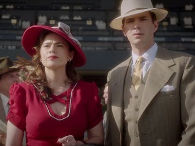 James D'Arcy and Hayley Atwell in Agent Carter (2015)