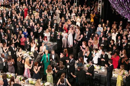 Carol Burnett and Steve Carell at an event for The 76th Annual Golden Globe Awards 2019 (2019)