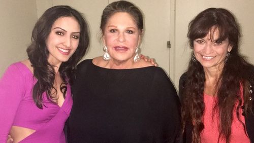 (From Left) Actress, Reem Kadem, Golden Globe Nominated Actress, Lainie Kazan, and Casting Director/Manager, Valerie McC