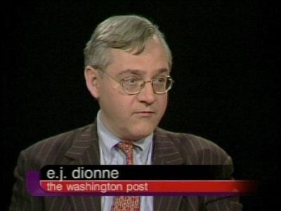 E.J. Dionne Jr. in Charlie Rose (1991)