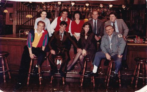 The cast of Cheers. 1991