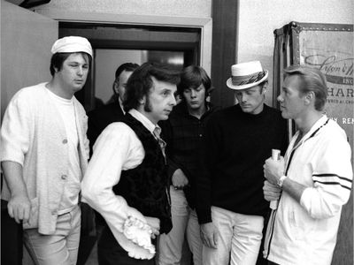 Bobby Hatfield, Mike Love, Phil Spector, Brian Wilson, and Ray Avery
