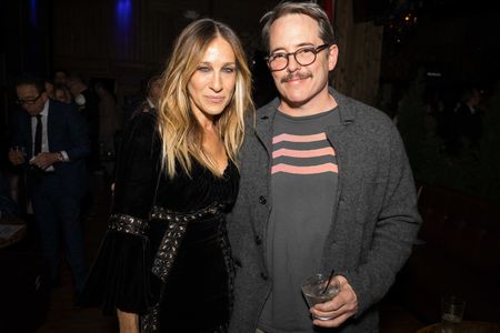 Matthew Broderick and Sarah Jessica Parker at an event for Here and Now (2018)
