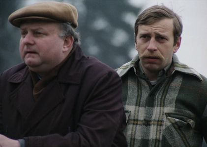 Jerzy Stuhr and Stefan Czyzewski in Camera Buff (1979)