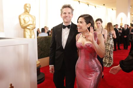 America Ferrera and Ryan Piers Williams at an event for The Oscars (2024)