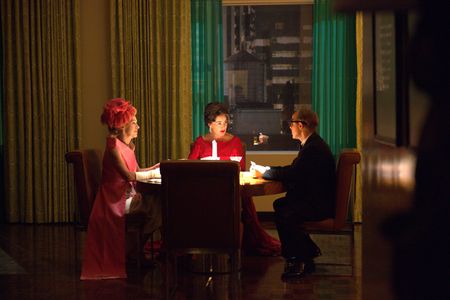 Judy Davis, Jessica Lange, and Stanley Tucci in Feud (2017)