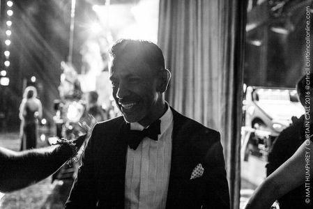 Backstage at the 2016 Oliviers