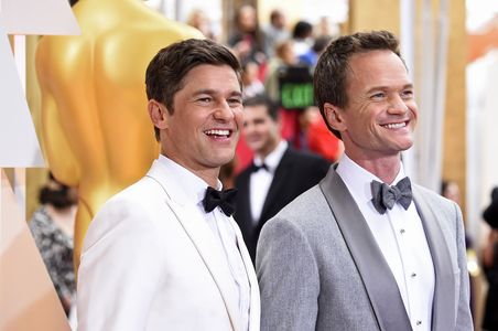 Neil Patrick Harris and David Burtka at an event for The Oscars (2015)