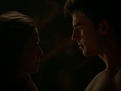 Nathaniel Buzolic and Danielle Campbell in The Originals (2013)
