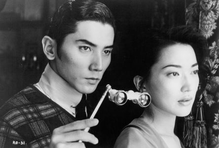 Michiko Hada and Masahiro Motoki in Rampo (1994)
