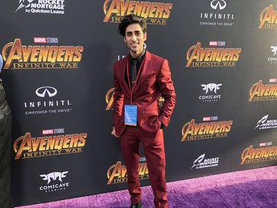 Danny at the world premiere of Avengers: Infinity War