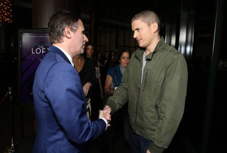 Wentworth Miller and Erik Van Looy at an event for The Loft (2014)