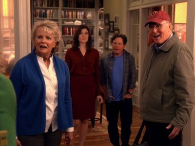 Michael J. Fox, Candice Bergen, Charles Grodin, and Betsy Brandt in The Michael J. Fox Show (2013)