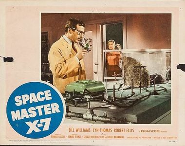 Paul Frees and Lyn Thomas in Space Master X-7 (1958)