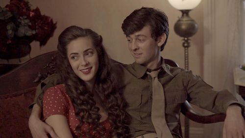 Lacy Hartselle and Harrison Stone in The Piano Love Affair (2019)