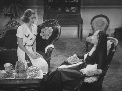 Irene Dunne and Maria Ouspenskaya in Love Affair (1939)