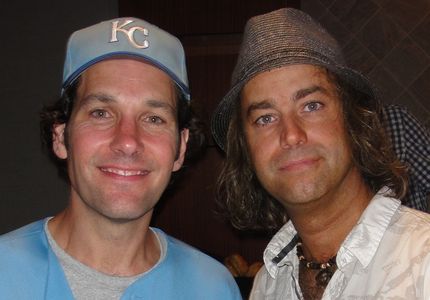 actors Paul Rudd and Bryan David at the charity event they contribute to annually