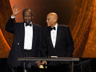 Sidney Poitier and Harry Belafonte 43rd NAACP Image Awards