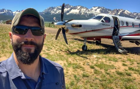 Flying Pilatus PC-12NGX into Idaho Backcountry