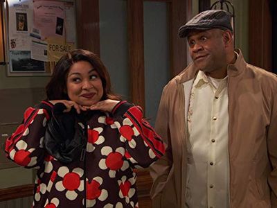 Raven-Symoné and Rondell Sheridan in Raven's Home (2017)