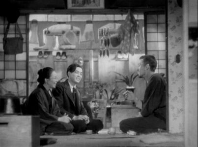 Shin'ichi Himori, Chôko Iida, and Chishû Ryû in The Only Son (1936)