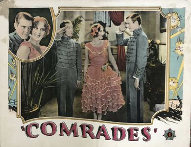 Helene Costello, Gareth Hughes, and Donald Keith in Comrades (1928)