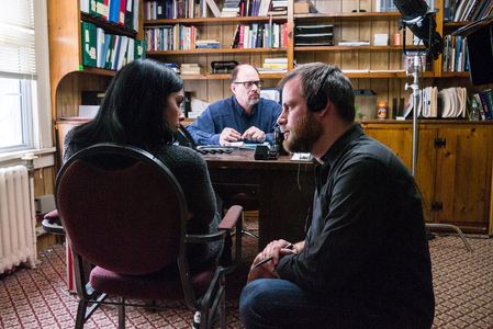 Terry Kinney, Sarah Silverman, and Adam Salky in I Smile Back (2015)
