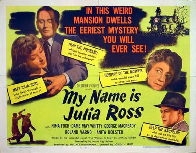 Nina Foch, George Macready, Roland Varno, and May Whitty in My Name Is Julia Ross (1945)