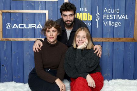 Romola Garai, Alec Secareanu, and Carla Juri at an event for The IMDb Studio at Sundance: The IMDb Studio at Acura Festi