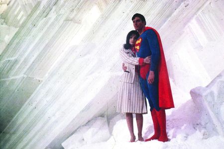 Christopher Reeve and Margot Kidder in Superman II (1980)