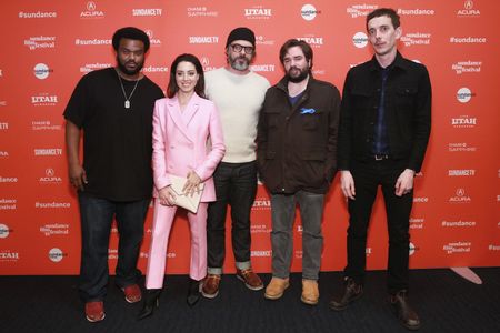 Craig Robinson, Jemaine Clement, Matt Berry, Jim Hosking, and Aubrey Plaza at an event for An Evening with Beverly Luff 