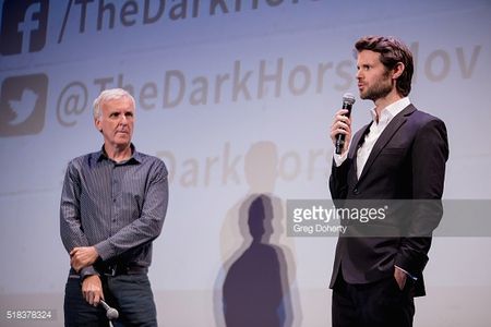 James Cameron and James Napier Robertson in The Dark Horse (2014)