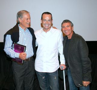 Richard Chamberlain and Mark Mahon at the Fort Lauderdale International Film Festival. Mark Mahon took Best Director for