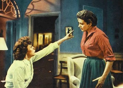 Eileen Heckart and Nancy Kelly in The Bad Seed (1956)