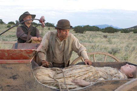 Clancy Brown and Karl Geary in The Burrowers (2008)
